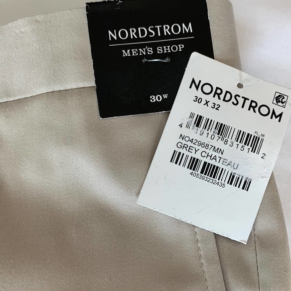 NORDSTROM Slim Tailored Pants 30W x 32L - Picture 2 of 9